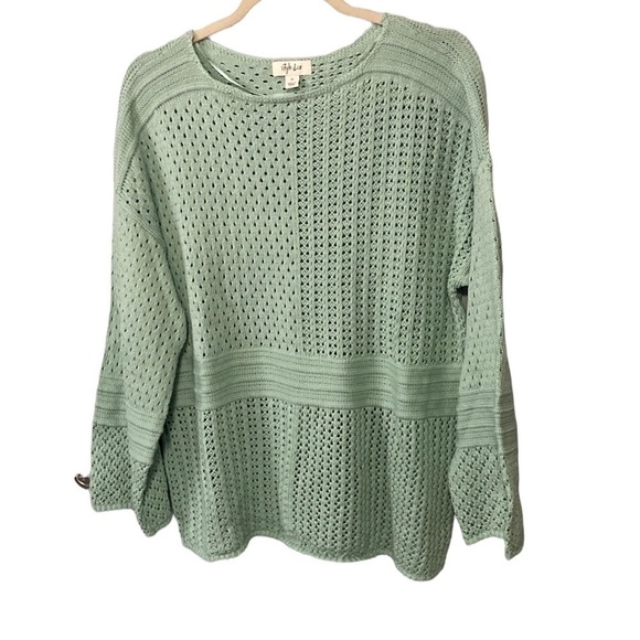 Style & Co Xl mint sweater - Picture 1 of 10